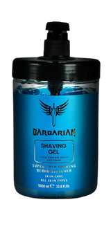 Barbarian Shaving Gel Perfect Finish for Every Look 1000ML