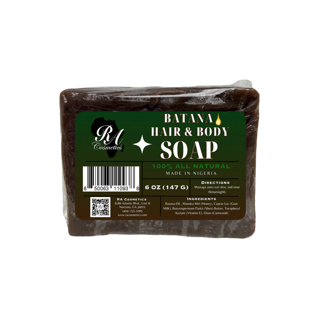 RA Cosmetics 100% Natural Batana Hair & Body Soap 6 oz