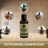 Okay Beard Moisturizing Lotion 4oz Hydrating & Softening Grooming Care for Men