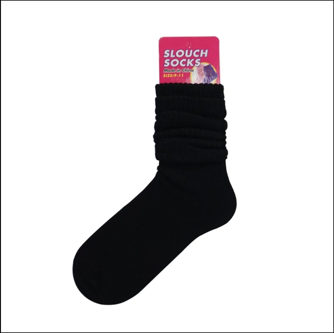Slouch Socks, Comfy & Scrunchy