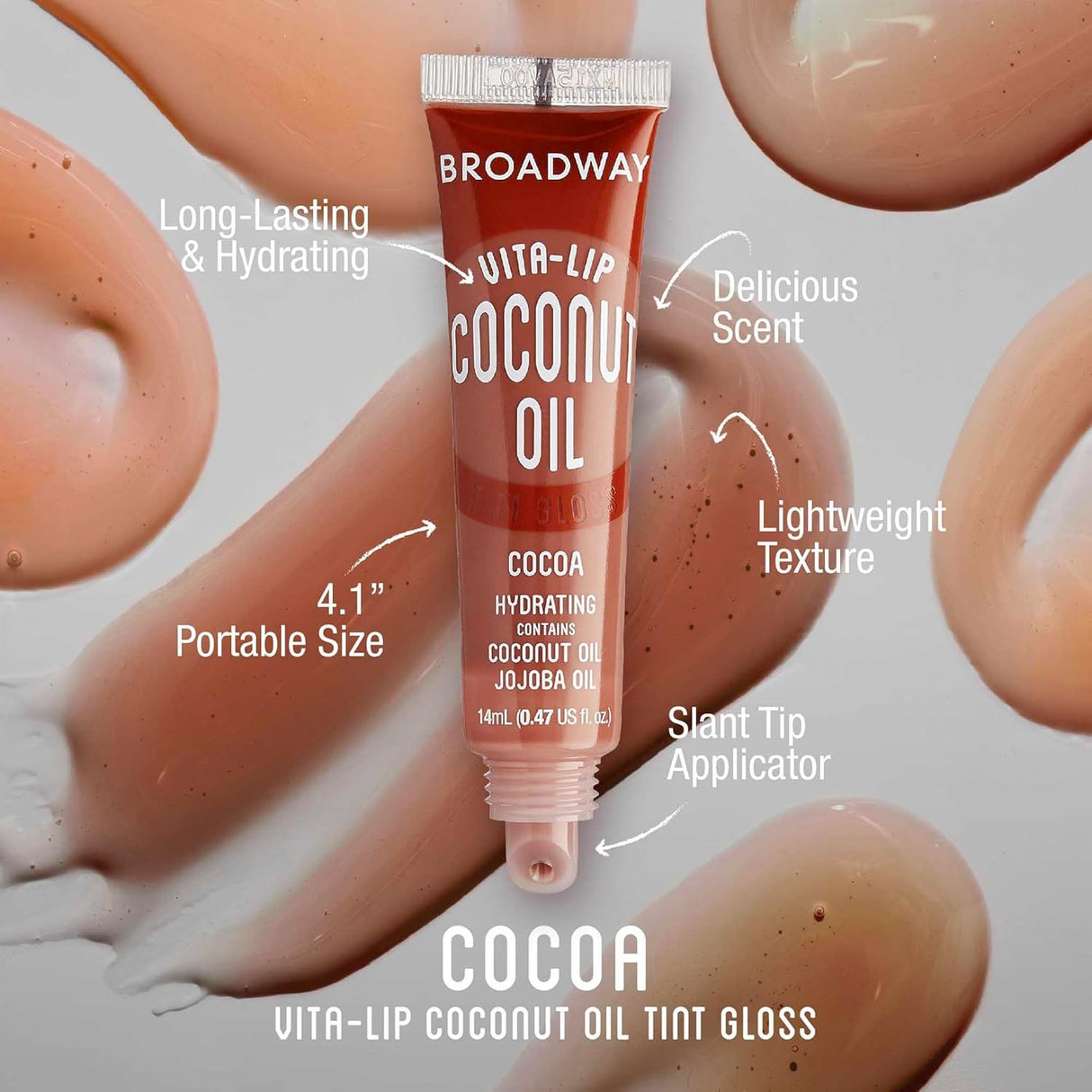 Broadway Lip Gloss Cocnut Tint Butter