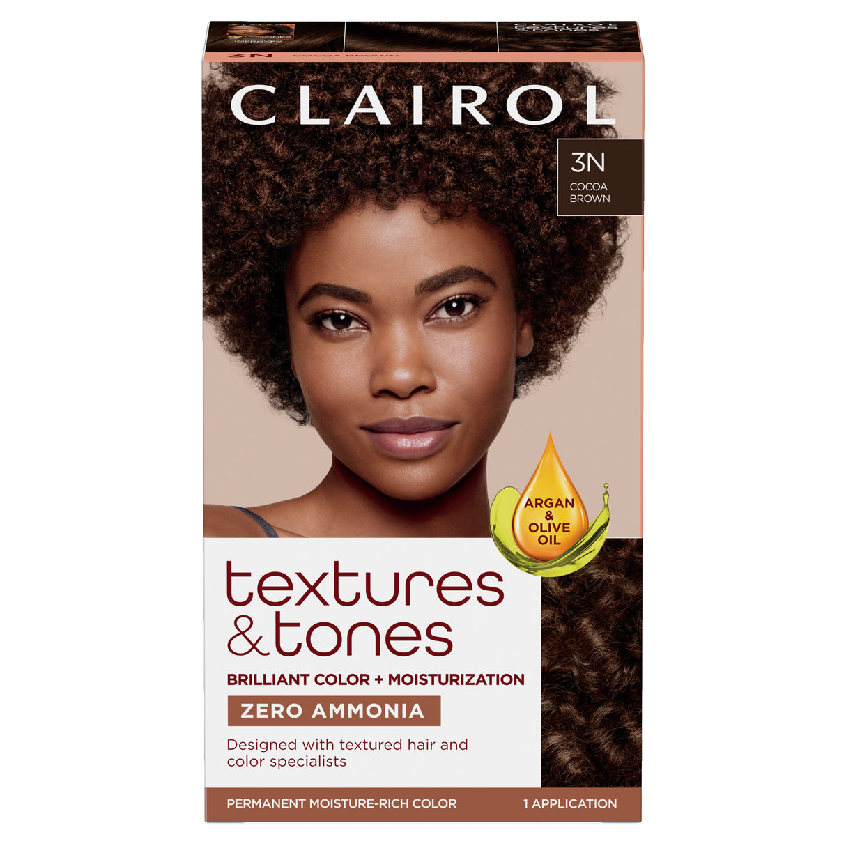 CLAIROL TEXTURES 3N COCOA BROWN