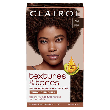 CLAIROL TEXTURES 3N COCOA BROWN