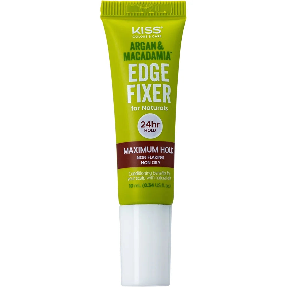 KISS Colors & Care Argan & Macada Edge Fixer For Naturals 0.34oz