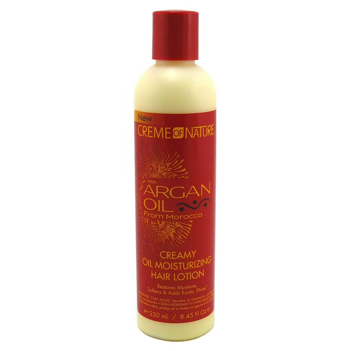CON ARGAN OIL CREAMY MOISTURIZER HAIR LOTION 8.45OZ