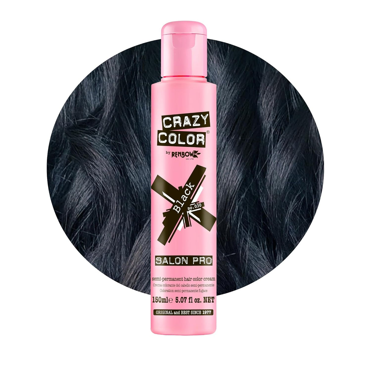 CRAZY COLOR NATURAL BLACK 5.07OZ