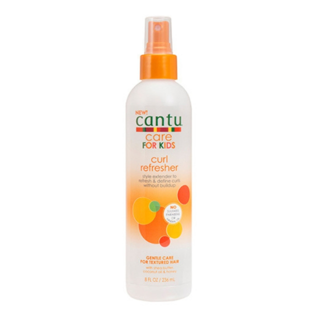 Cantu Care for Kids Curl Refresher 8oz Moisturizing Detangling Styling Spray