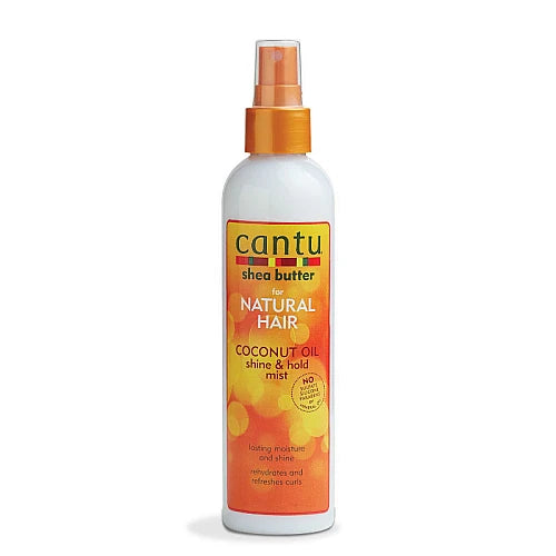 Cantu Shea Butter Shine & Hold Mist with Coconut Oil for Natural Hair 8 oz