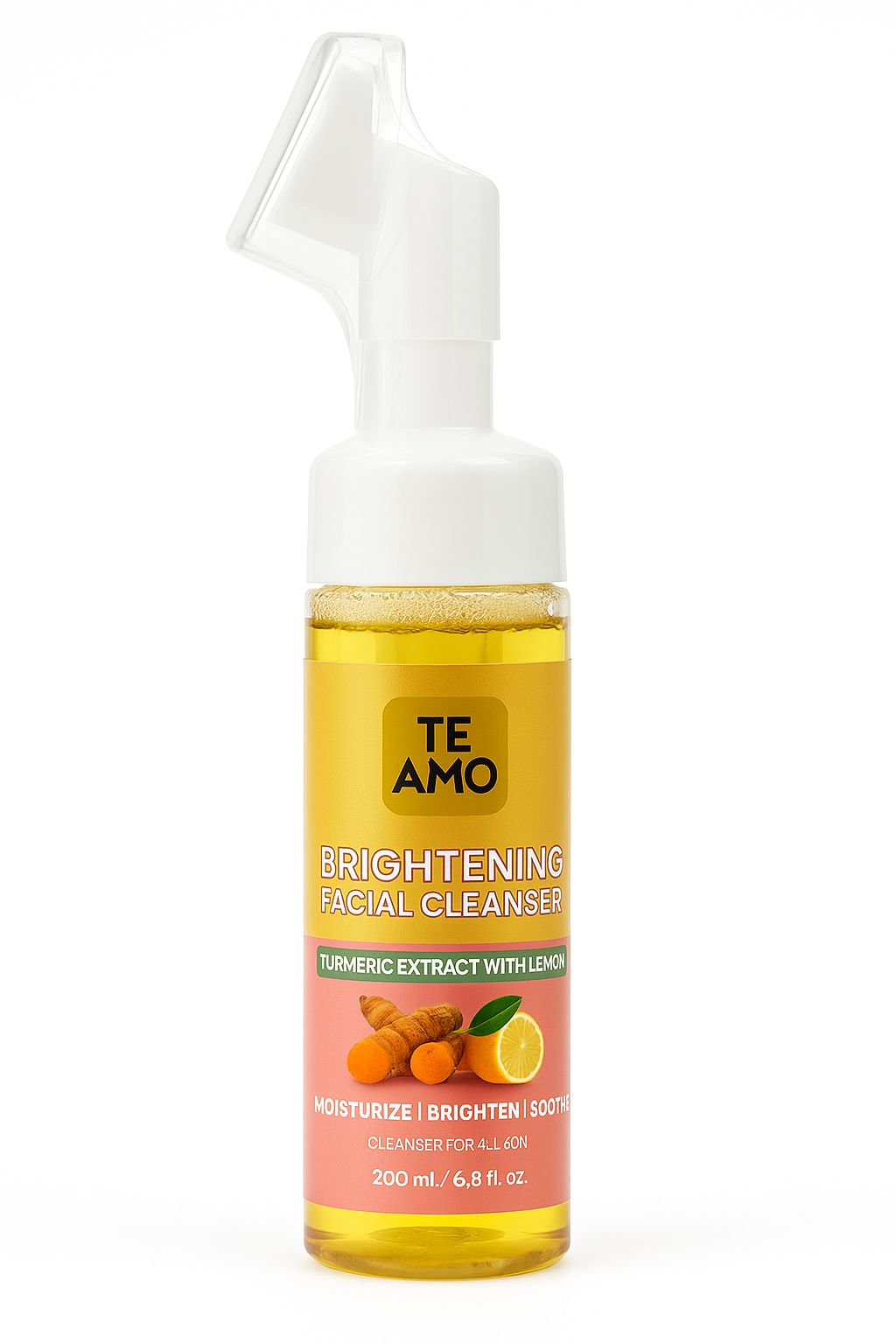 Te Amo Turmeric & Lemon Facial Cleanser  6.8oz