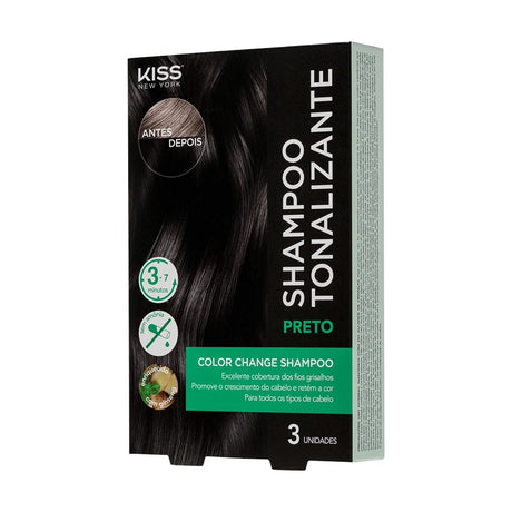 Color Change Shampoo Black CCS01D1 Easy, Long-Lasting, Natural-Looking Color-1