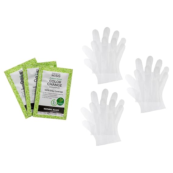 Color Change Shampoo Black CCS01D1 Easy, Long-Lasting, Natural-Looking Color-5