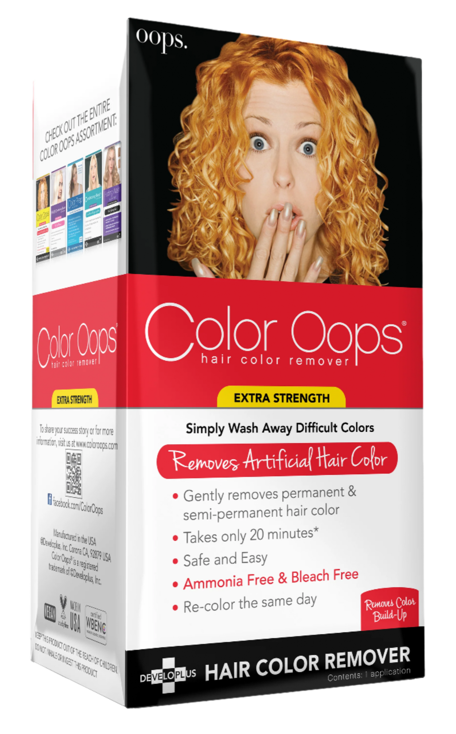 Color Oops Hair Color Remover Extra Strength Artificial Hair Remover