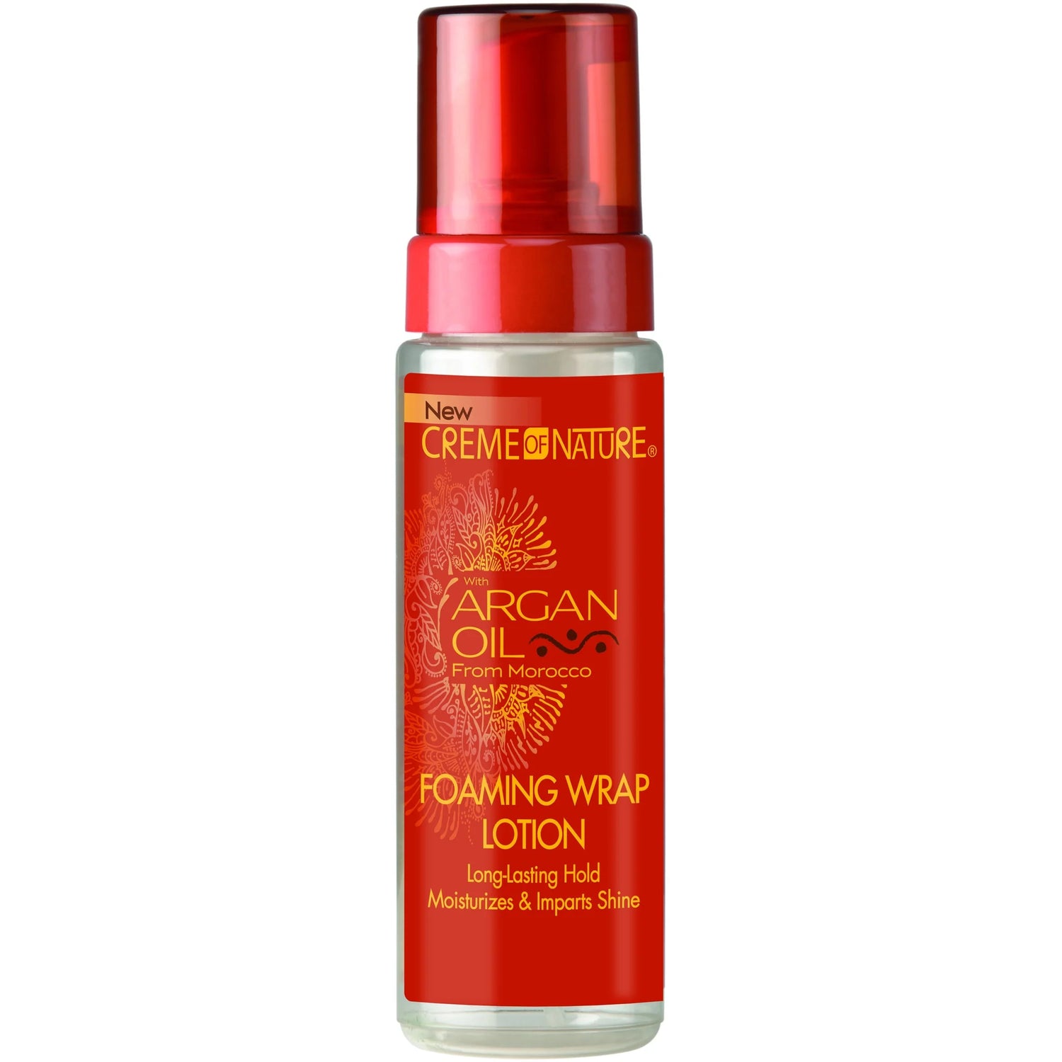 Creme Of Nature Argan Oil Foaming Wrap Lotion Mousse 7Oz