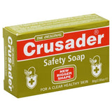 Crusader Cleansing Safety Soap 2.85oz, Crusader cleansing soap, gentle skin soap, moisturizing safety soap, soap for sensitive skin, daily use cleansing soap, Crusader soap bar, mild skin care soap, softening cleansing soap, skin protective soap, Crusader 2.85oz soap, soap for healthy skin, soothing cleansing soap, natural skin care soap, safe skin cleansing bar, hydrating soap for all skin types