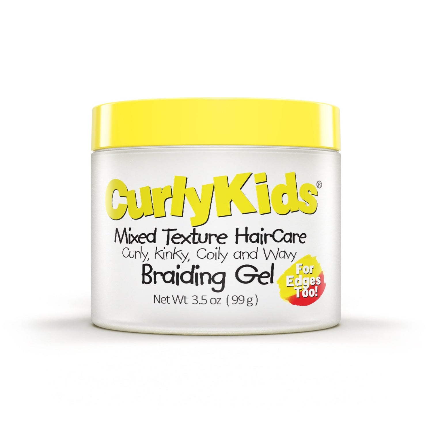 Curly Kids Braiding Gel 3.5oz Strong Hold Moisturizing Styling Gel-1