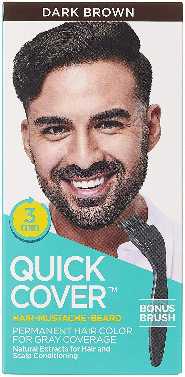 KISS QUICK COVER FOR MEN HAIR DYE KIT 3 oz