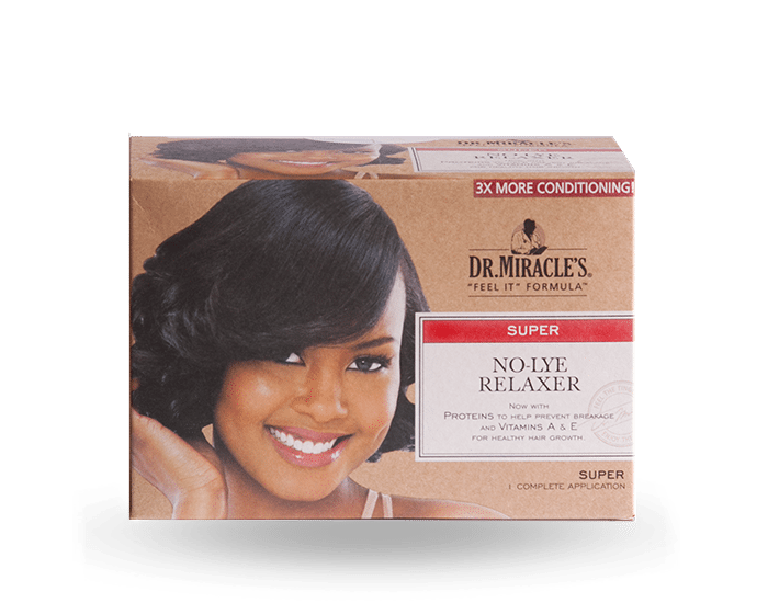 Dr. Miracle’s Feel it Formula Regular No Lye Relaxer Super Kit