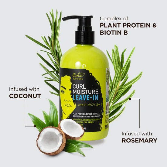 ESHA Natural Curl Moisture Leave-In Conditioner for Healthy, Hydrated Hair-1