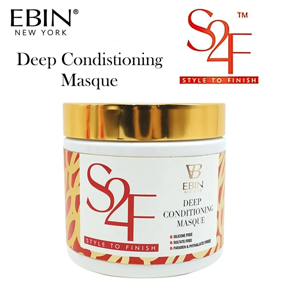 Ebin S2F Deep Conditioning Masque 16oz Repair & Restore Hair Health-1