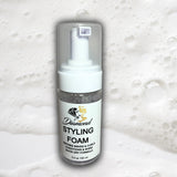 AllDay Locks Extreme Hold Braid Gel for Cornrow Locks and Twist 15 fl oz + Free Styling Foam