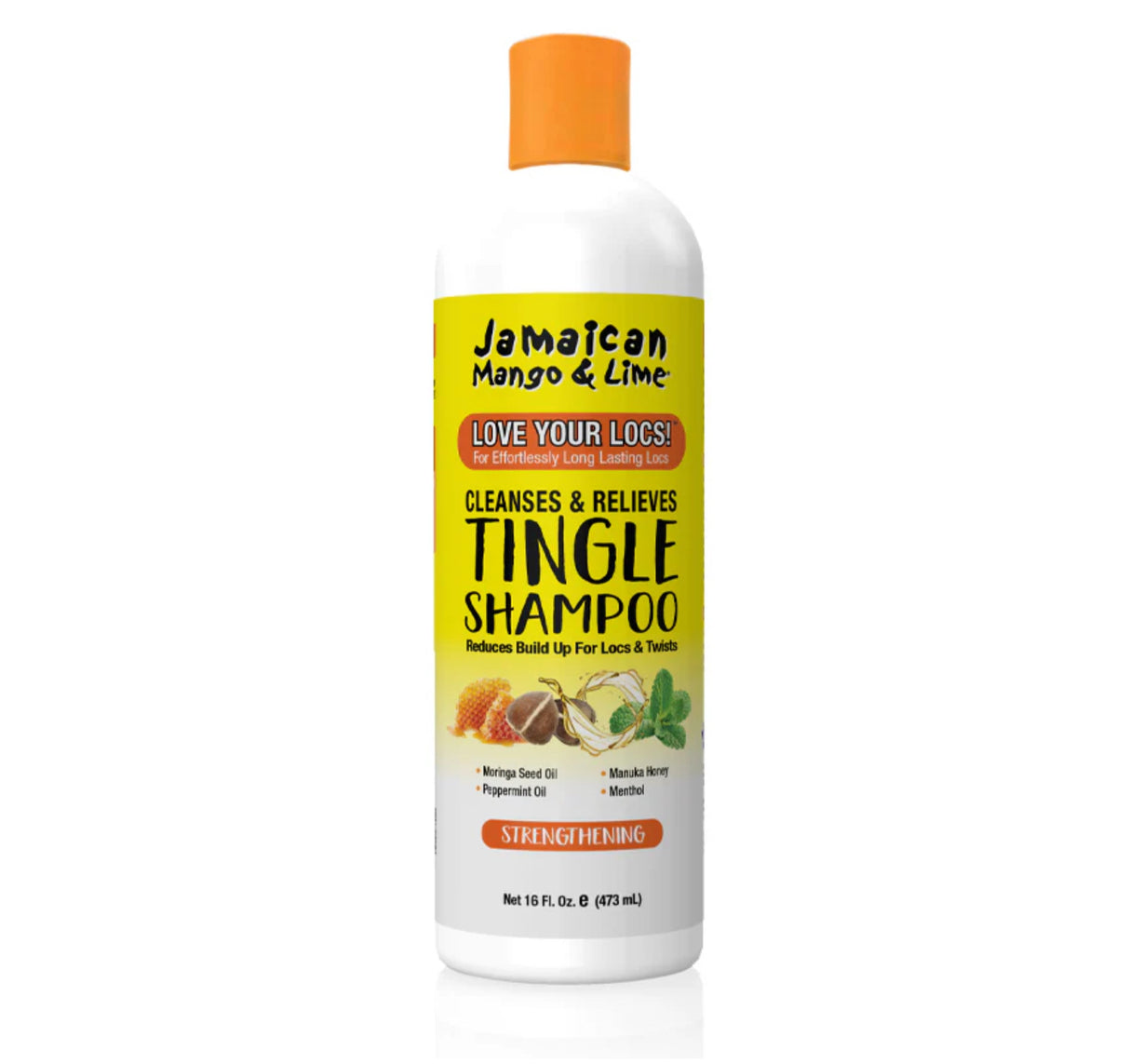 Jamaican Mango & Lime Tingle Shampoo Stimulates & Massages Scalp
