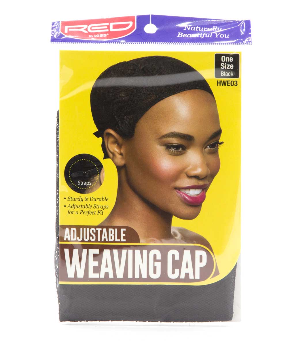 RED BY KISS Black Natural Beauty Adjustable Weaving Cap
