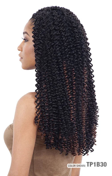Water Wave 22 Premium Crochet Braiding Hair with Natural Wave Texture Easy-Care Styles