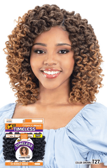 GB 4X Bubbly Wand Crochet Braiding Hair 1