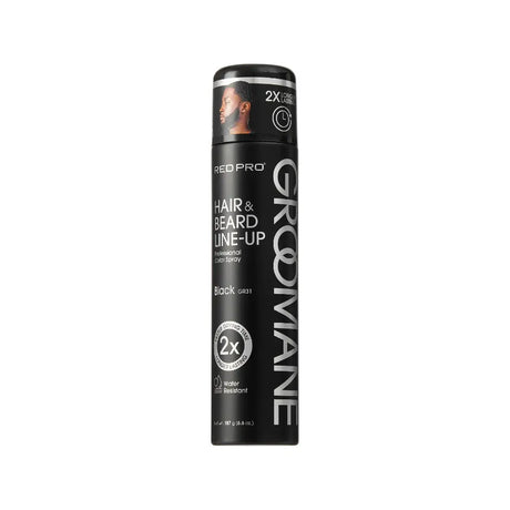 RED PRO Groomane Waterproof & Fade-Resistant Professional Temporary Color Spray For Hair 6.6 oz