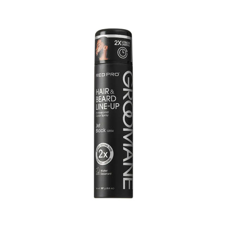 RED PRO Groomane Waterproof & Fade-Resistant Professional Temporary Color Spray For Hair 6.6 oz