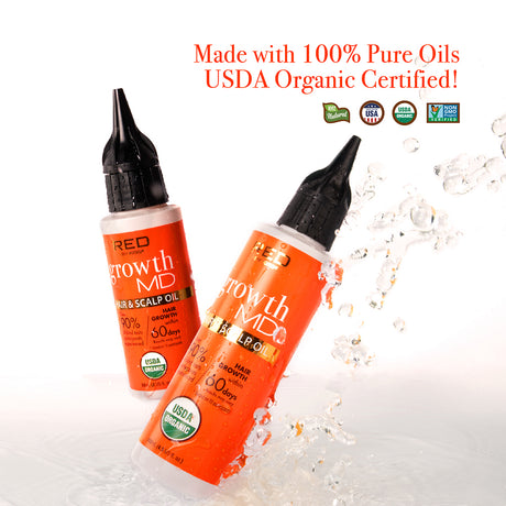 RED BY KISS Growth Md Hair & Scalp Oil - 2oz