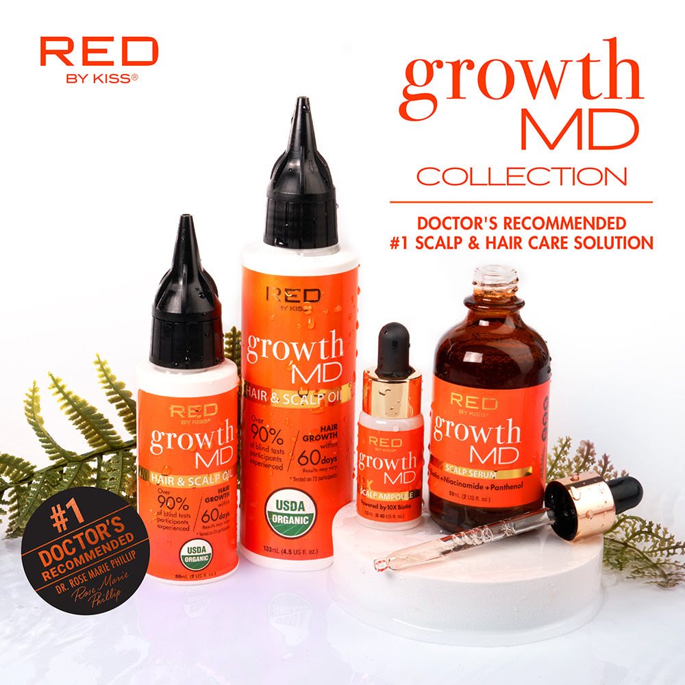 RED BY KISS Growth Md Hair & Scalp Oil - 2oz