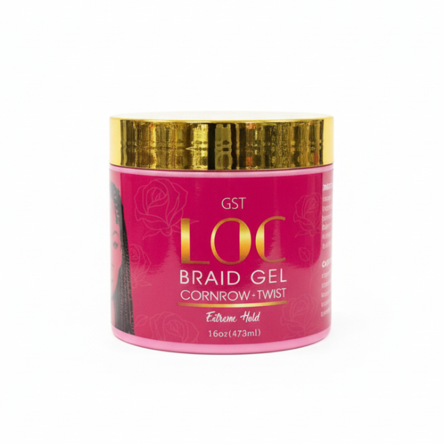 GST LOC Braid Gel Extra Hold 16oz – Smooth, Firm, Long-Lasting Control-1