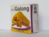Galong Turmeric Herbal Soap 150g, Galong turmeric soap, herbal cleansing soap, acne-fighting soap, soap for dark spots, moisturizing turmeric soap, natural skin care soap, soap for bright skin, Galong 150g herbal soap, anti-freckle soap, body odor control soap, skin nourishing soap, foaming herbal soap, turmeric skincare bar, soap for healthy glowing skin, natural brightening soap