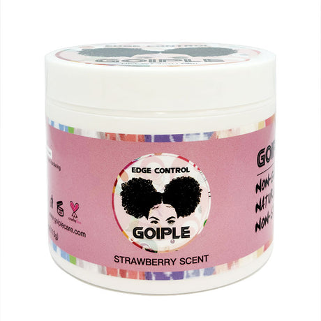 Goiple Edge Control Strawberry Scent 4oz Long-Lasting Strong Hold Hair Styling Gel-2