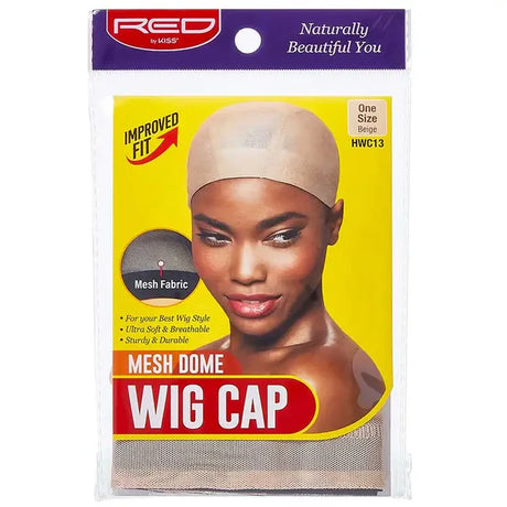 RED BY KISS MESH DOME WIG CAP