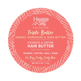 H/Silky Triple Butter Hair Butter 4oz Deep Moisture & Hair Repair