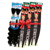 Boho Braid Bundle – 3 Packs Outre X-Pression + 1 Solo Express Bulk Hair Combo