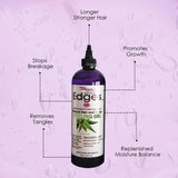 Hicks Styling Gel with Aloe 16oz Strong Hold, Smoothing, Nourishing Formula-1