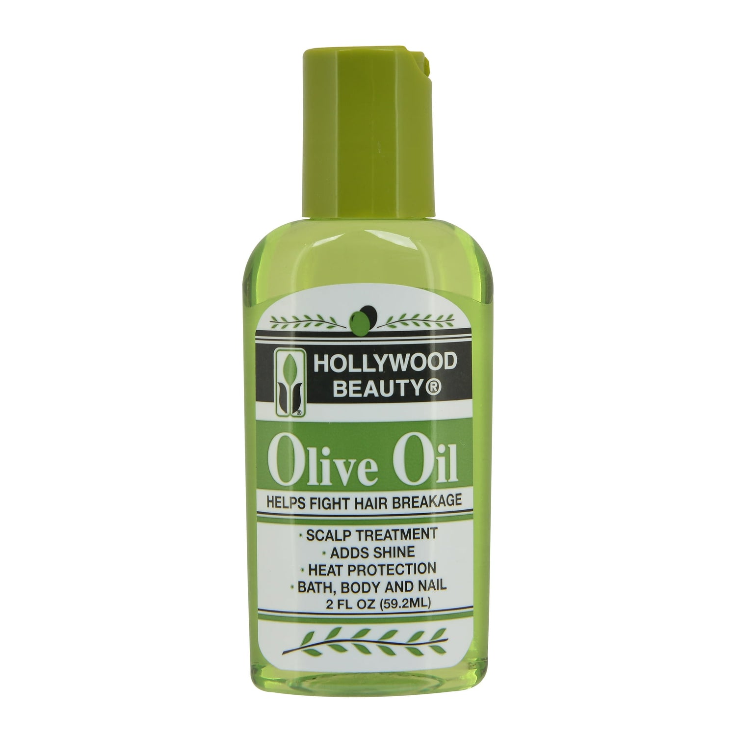 Hollywood Beauty Olive Oil for Hair Scalp and Skin 2Oz