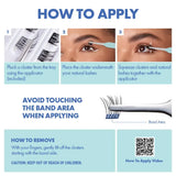 IEnvy Press & Go Self-Adhesive Lash Clusters Reusable Waterproof No-Glue Press-On Lashes
