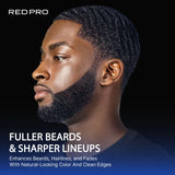 RED PRO Groomane Semi-Permanent Lineup And Beards Dye Color for Men’s 3.5 oz