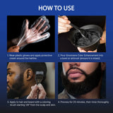 RED PRO Groomane Semi-Permanent Lineup And Beards Dye Color for Men’s 3.5 oz