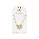 Red By Kiss Jewelry - 14K Gold Plated Necklace