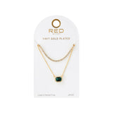 Red By Kiss Jewelry - 14K Gold Plated Necklace