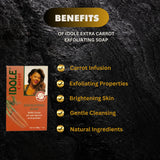 Idole Carrot Exfoliating Soap 7 oz