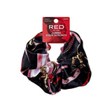 RED By KISS Black Jumbo Satin Scrunch