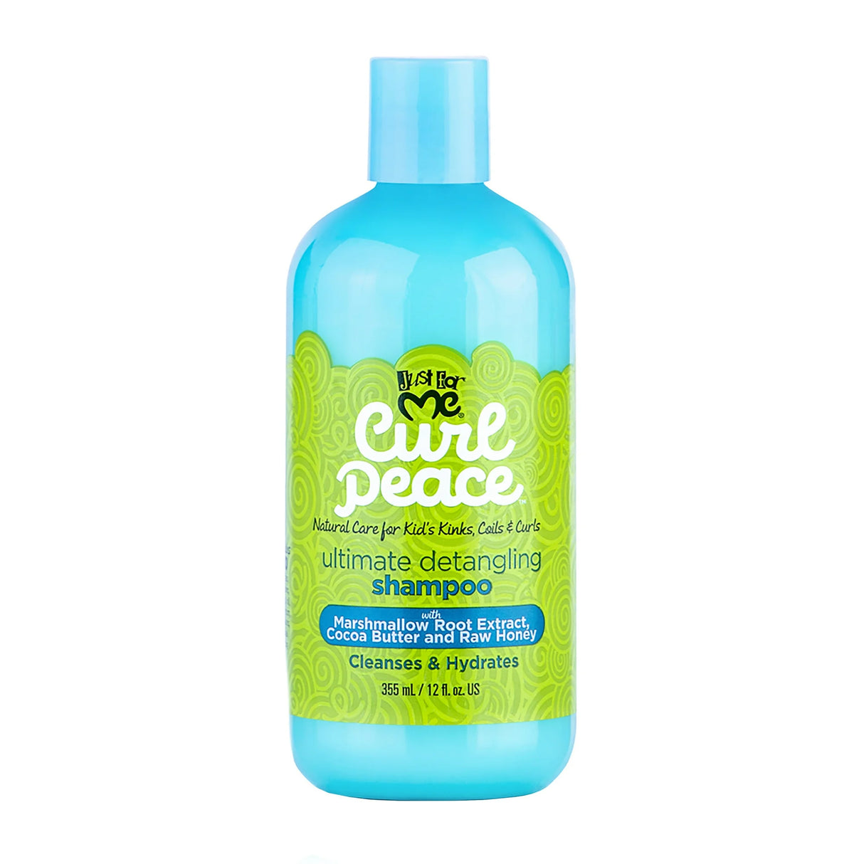 Just For Me Child Curl Peace Detangling Detangler Daily Shampoo 12 oz