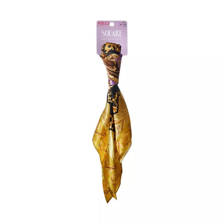 RED BY KISS Square Silky Twill Scarf