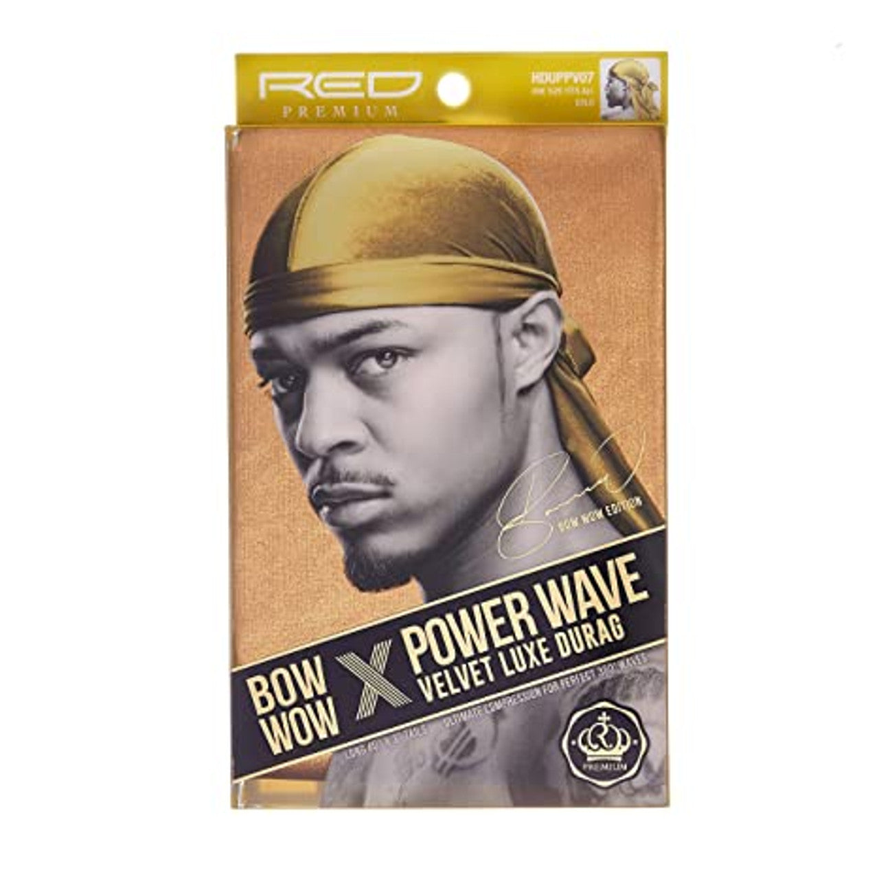 RED BY KISS PW Velvet Luxe Durag
